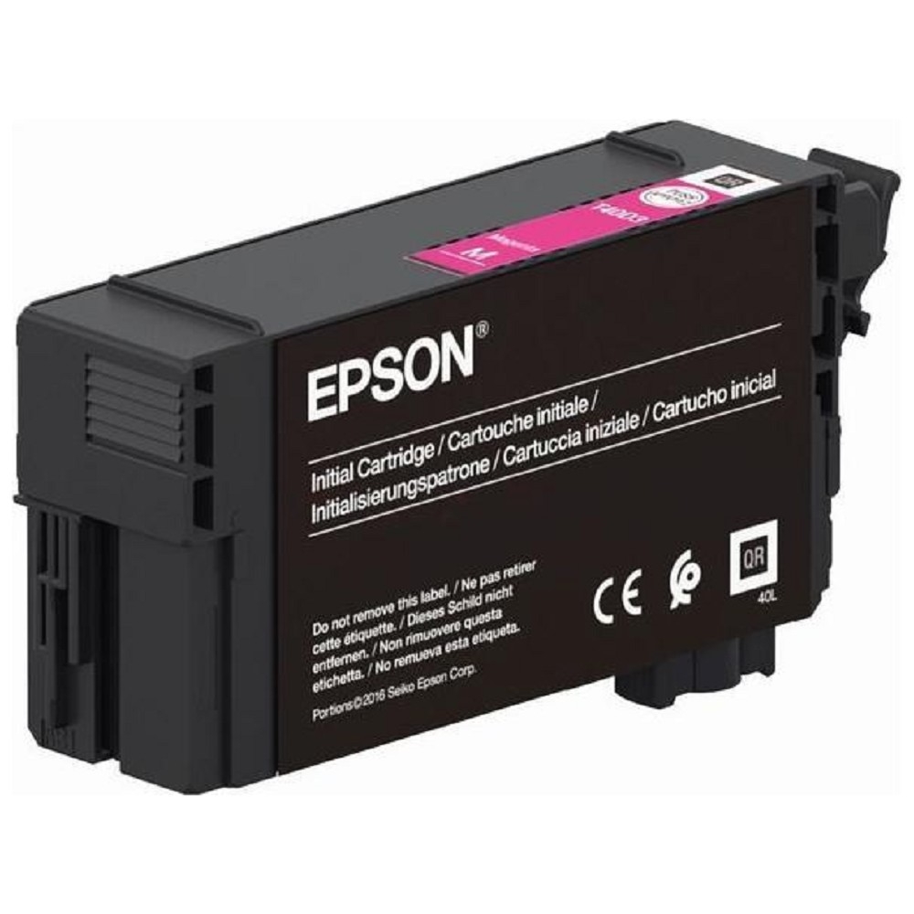 C13T40D34N - Картридж струйный Epson C13T40D34N, пурпурный, Singlepack UltraChrome XD2 Magenta T40D340, 50ml