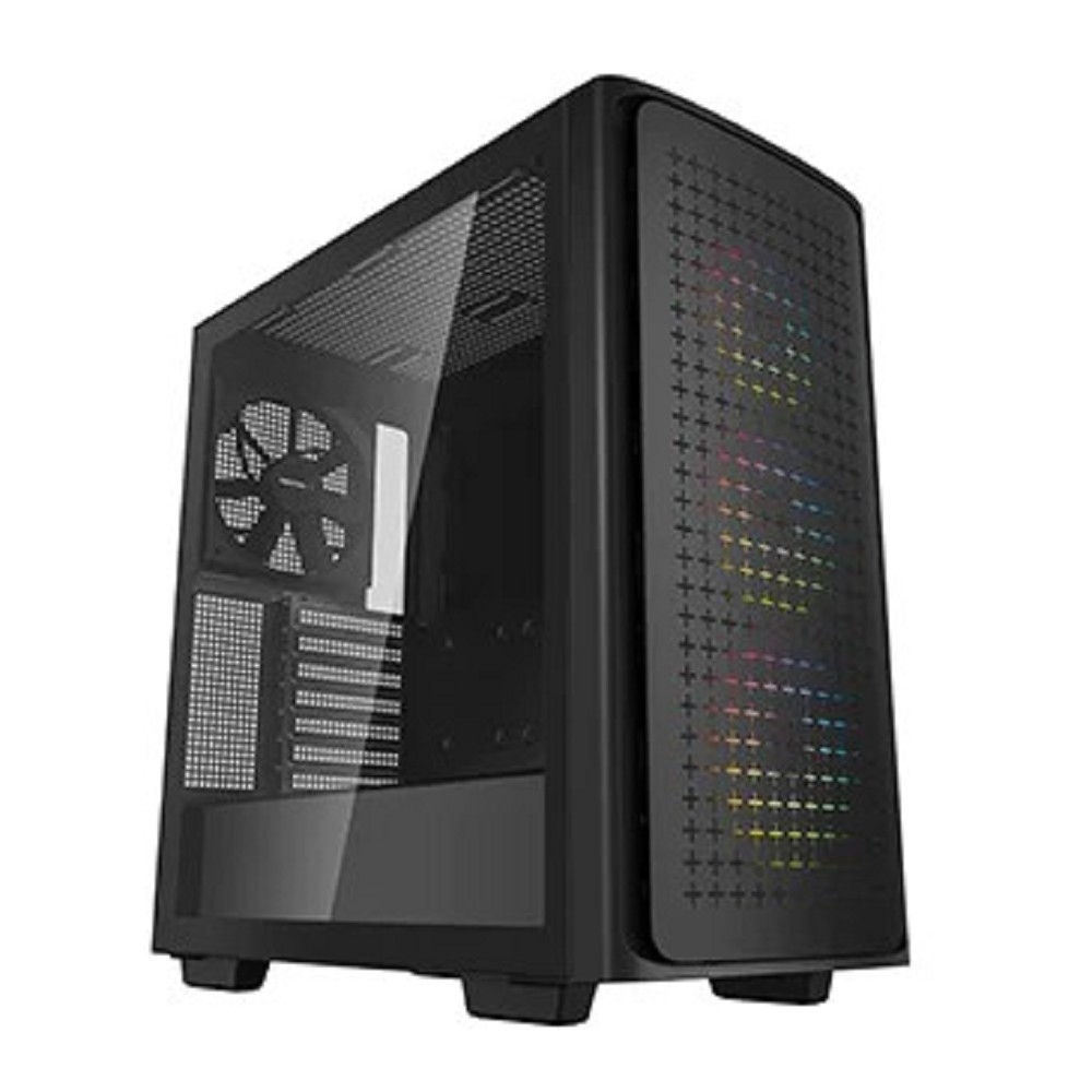 Deepcool CK560 черный без БП ATX 2x120mm 1x140mm 2xUSB3.0 audio bott PSU