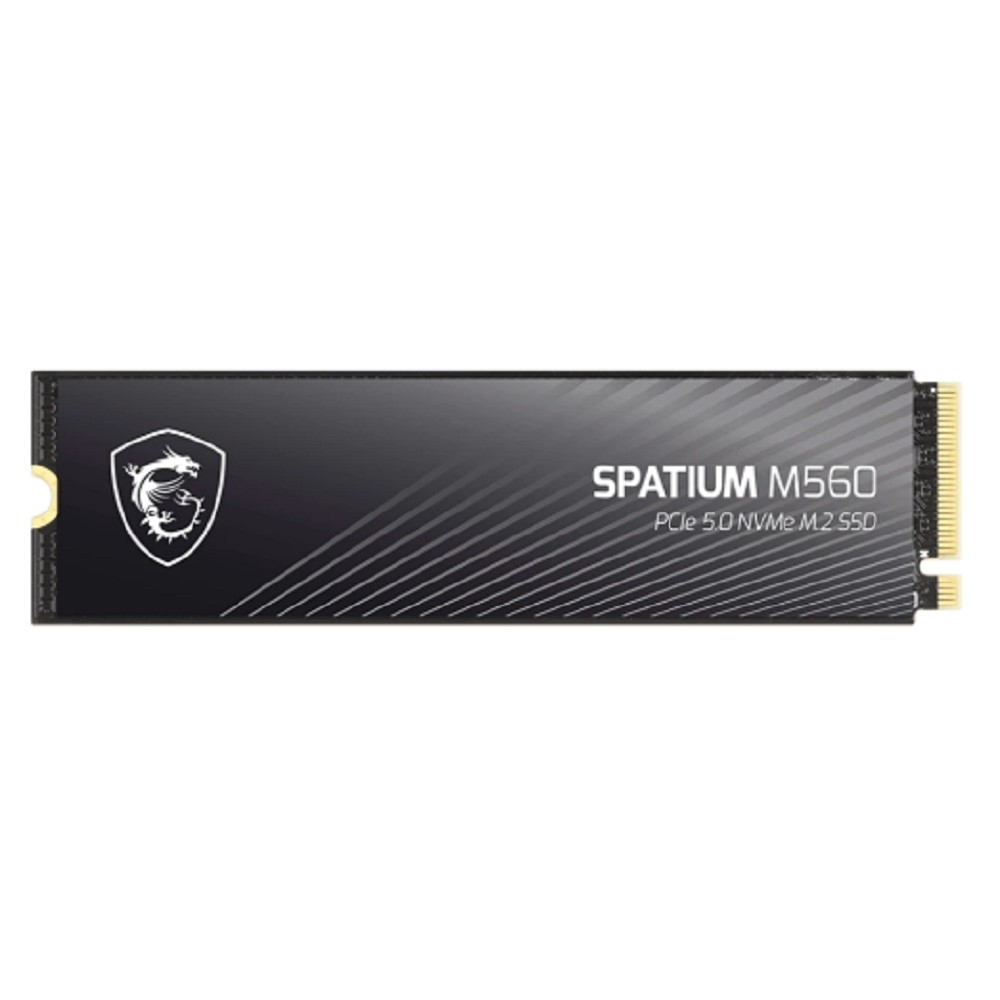 Твердотельный накопитель SSD MSI M.2 2280 2TB SPATIUM M560 Client SSD S78-440Q940-P83, PCIe Gen4x4 with NVMe, 3D TLC, R/ W 4900/ 4400