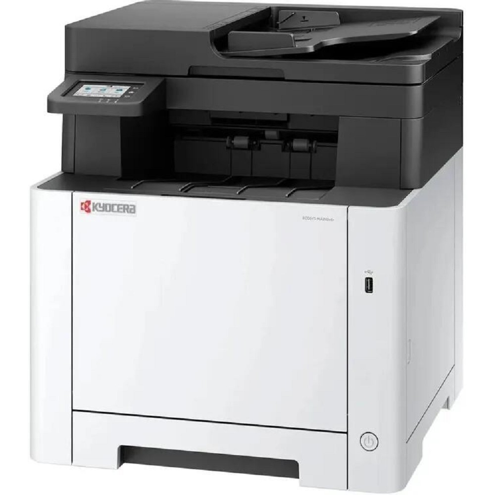 МФУ Kyocera ECOSYS MA2101cfx P/C/S/F Цв.лазерный А4, 21 стр/мин, 1200 dpi, 512Mb, USB, Network, дуплекс, автоподатчик, старт.тонер.