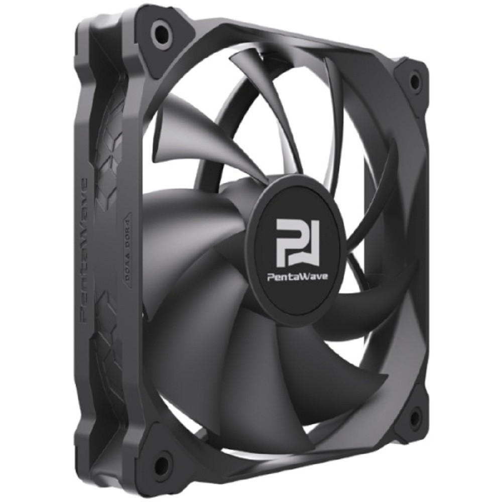 Вентилятор PentaWave PF-K12B PWM / 120mm 4 pin Magnetic FDB 500-1850rpm 83CFM 29.7dBA/ Black