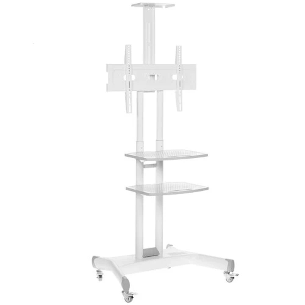 ONKRON TS1881 белая 2 полки для AV в комплкте Для телевизоров диагональю 55"-80" Максимальная нагрузка: 90,9 кг VESA: 200x200, 200x300, 200x400, 300x100, 300x200, 300x300, 300x400, 400x200, 400x300, 