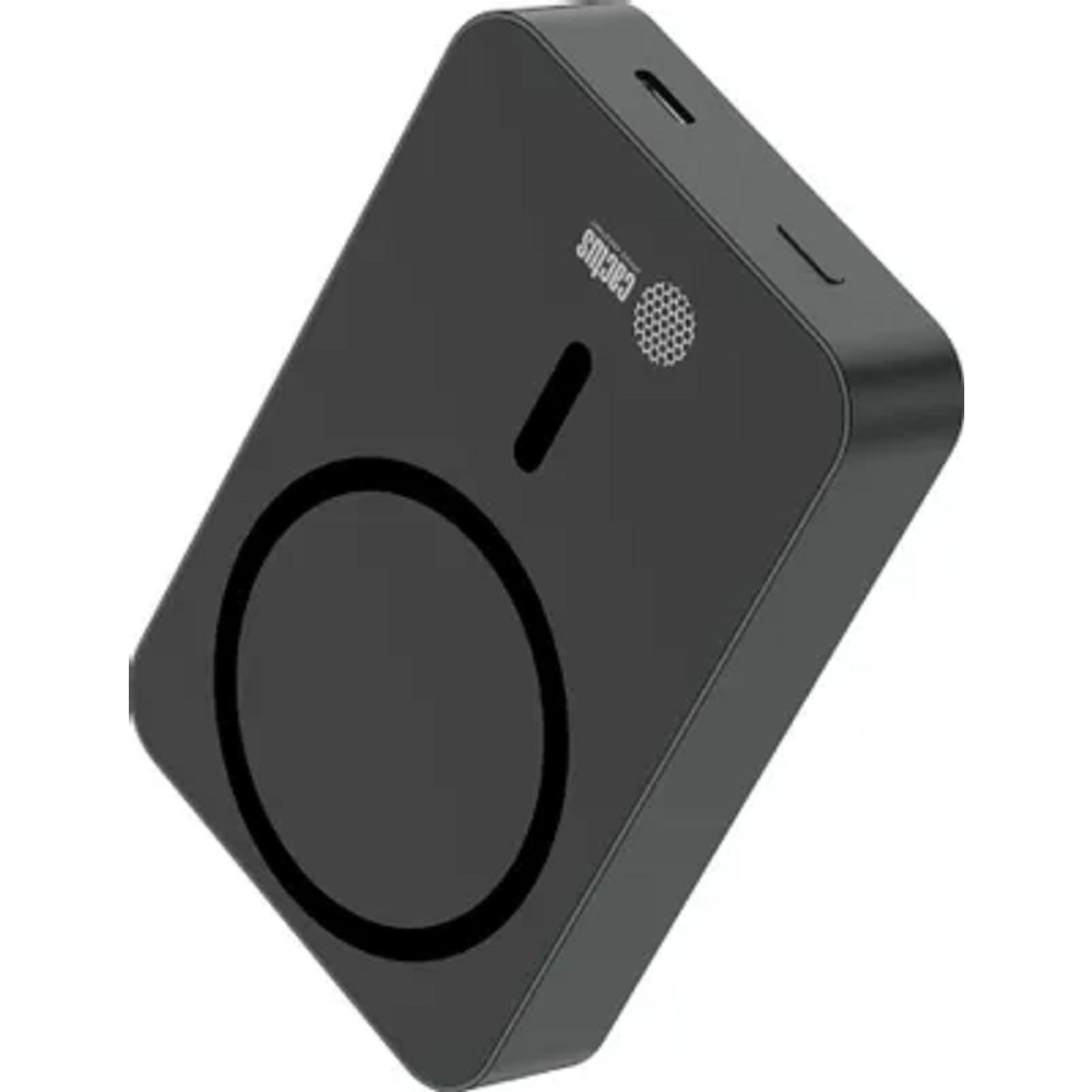 Мобильный аккумулятор Cactus CS-PBFSTA-10000 10000mAh 22.5W 4.5A USB-C беспров.зар. серый