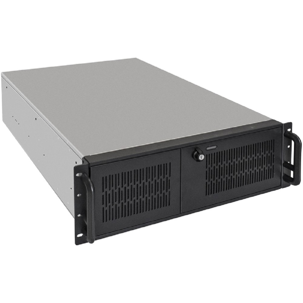 Exegate EX300101RUS Серверный корпус ExeGate Pro 4U650-010/4U4139L <RM 19", высота 4U, глубина 650, БП 1000PAS, USB>