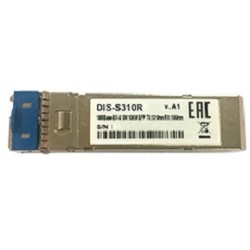 D-Link S310R/10KM/A1A PROJ Промышленный WDM SFP-трансивер с 1 портом 1000Base-BX-U (Tx:1310 нм, Rx:1550 нм) для одномодового оптического кабеля (до 10 км)