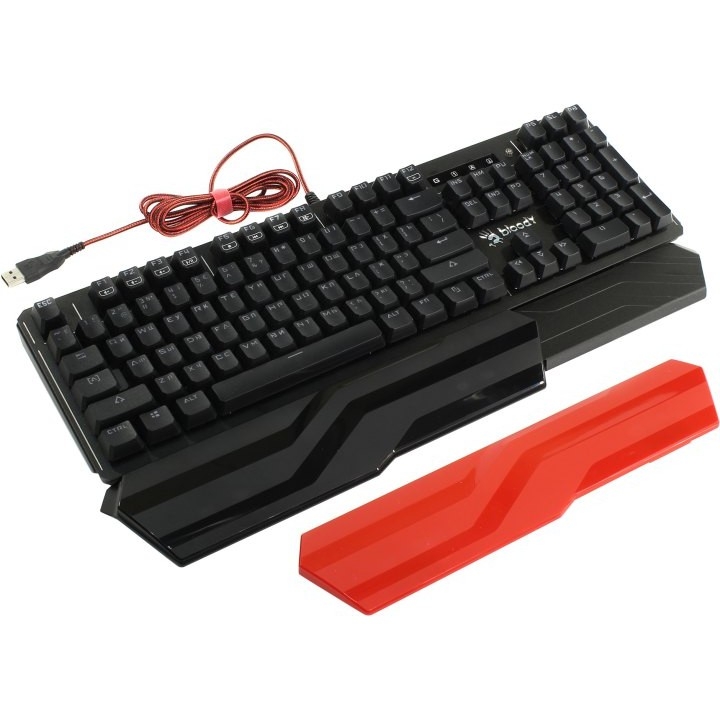 Клавиатура A-4Tech B975 механическая черный USB Gamer LED  [1010861]