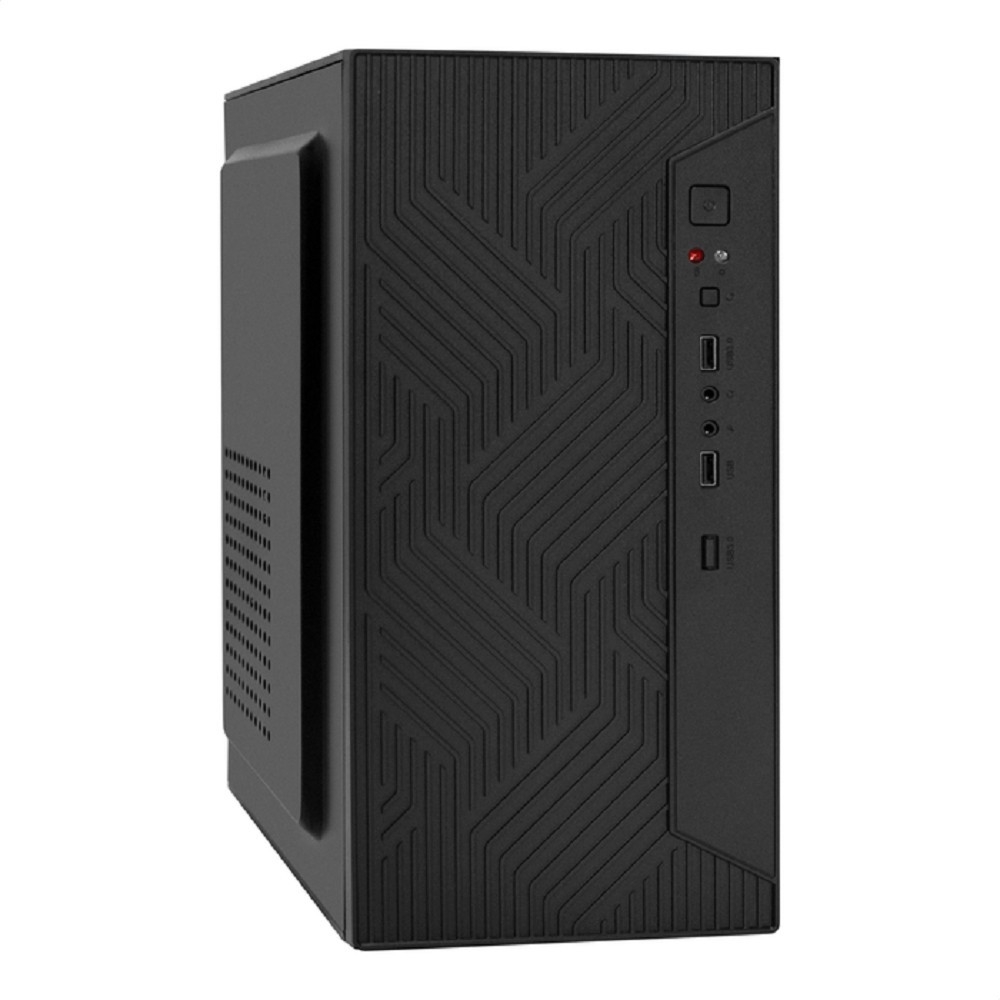 Exegate EX299214RUS Корпус Minitower ExeGate BAA-303-UNS450 (mATX, БП UNS450 с вент. 12см, 2*USB, HD Audio, черный)