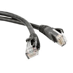 30821 Hyperline PC-LPM-UTP-RJ45-RJ45-C6-1M-LSZH-BK Патч-корд U/UTP, Cat.6 , LSZH, 1 м, черный