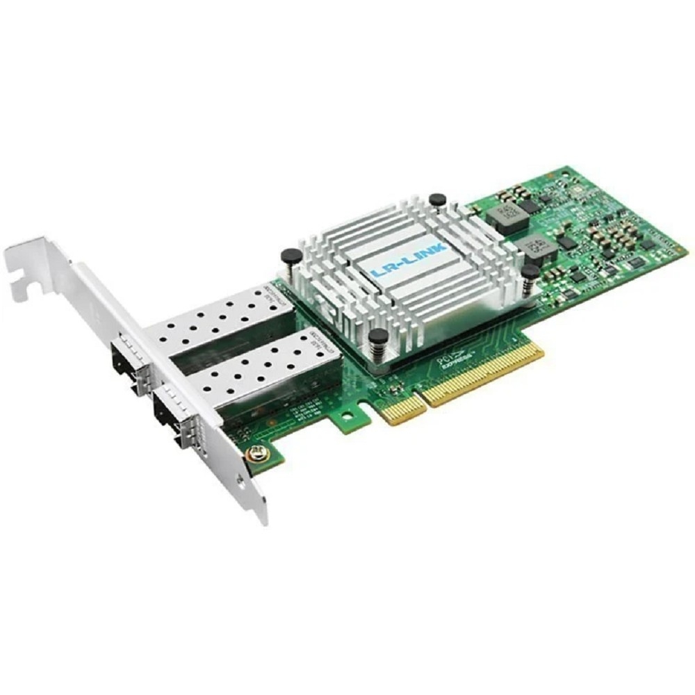 Lr-Link LREC9812BF-2SFP+ PCIe x8 10G Dual Port SFP28 Server Network Card (Intel X710 based)