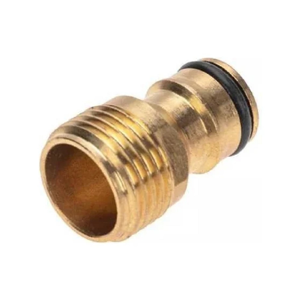 Rexant (62-0276) Адаптер латунный, 1/2", внешняя резьба