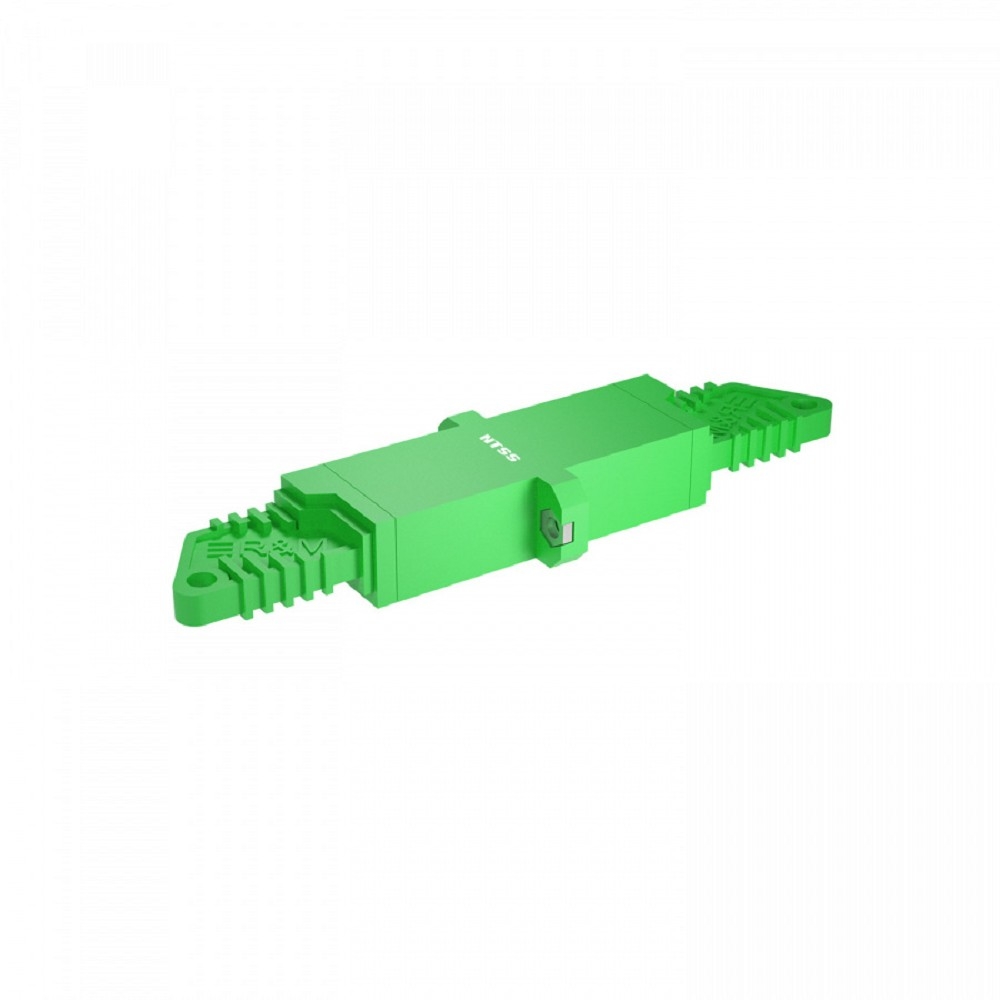 NTSS Адаптер оптический NTSS PREMIUM Е2000/APC SM GREEN NTSS.E2000/A-PM-SM-S-GN