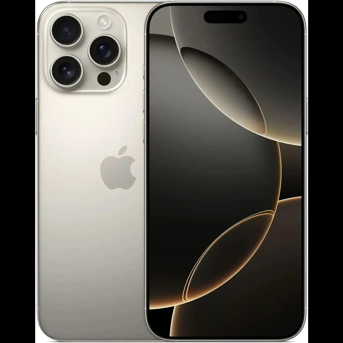 Смартфон Apple A3295 iPhone 16 Pro Max 512Gb титан моноблок 3G 4G 1Sim 6.9" 1320x2868 iOS 18 48Mpix 802.11 a/b/g/n/ac/ax/be NFC GPS Protect