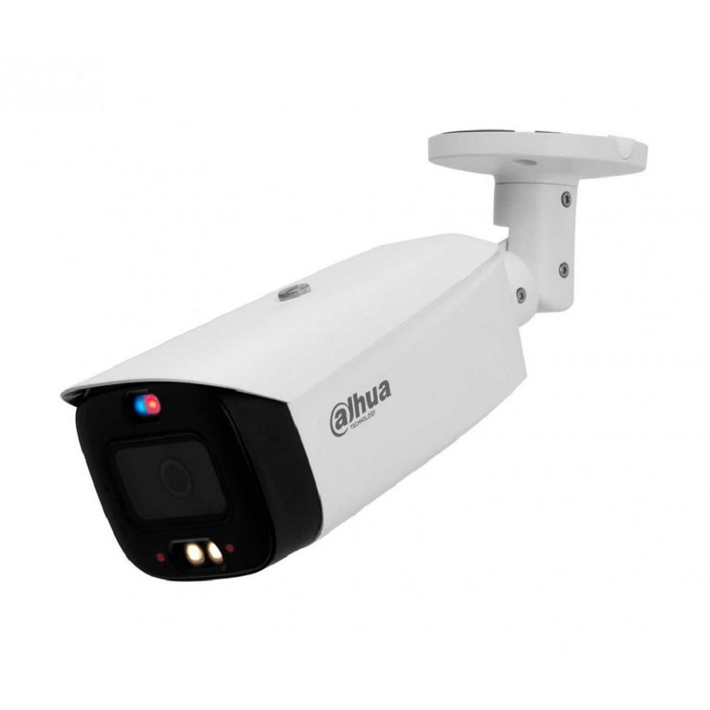DAHUA DH-IPC-HFW3849T1P-AS-PV-0360B-S4 Уличная цилиндрическая IP-видеокамера TiOC с ИИ и активным сдерживанием 8Мп, 1/2.8” CMOS, объектив 3.6мм, видеоаналитика, ИК 30м, LED 30м, IP67