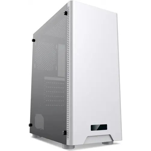 Корпус  Formula CL-3301W  TG белый  , без БП, ATX   1x120 2xUSB2.0 1xUSB3.0 audio bott PSU