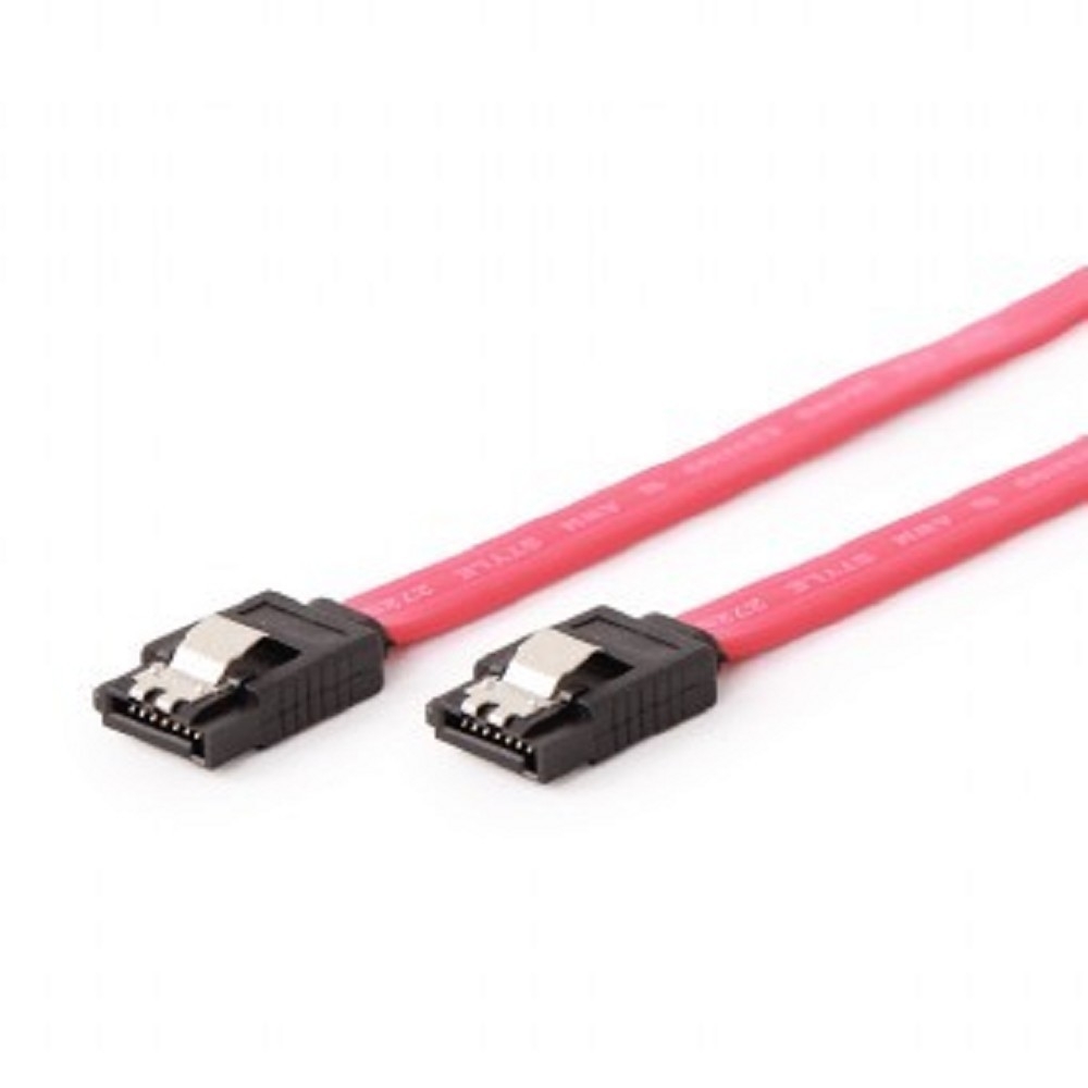 Кабель Cablexpert Кабель интерфейсный SATAIII, 80см, 7pin/7pin, защелка, пакет (CC-SATAM-DATA-0.8M)