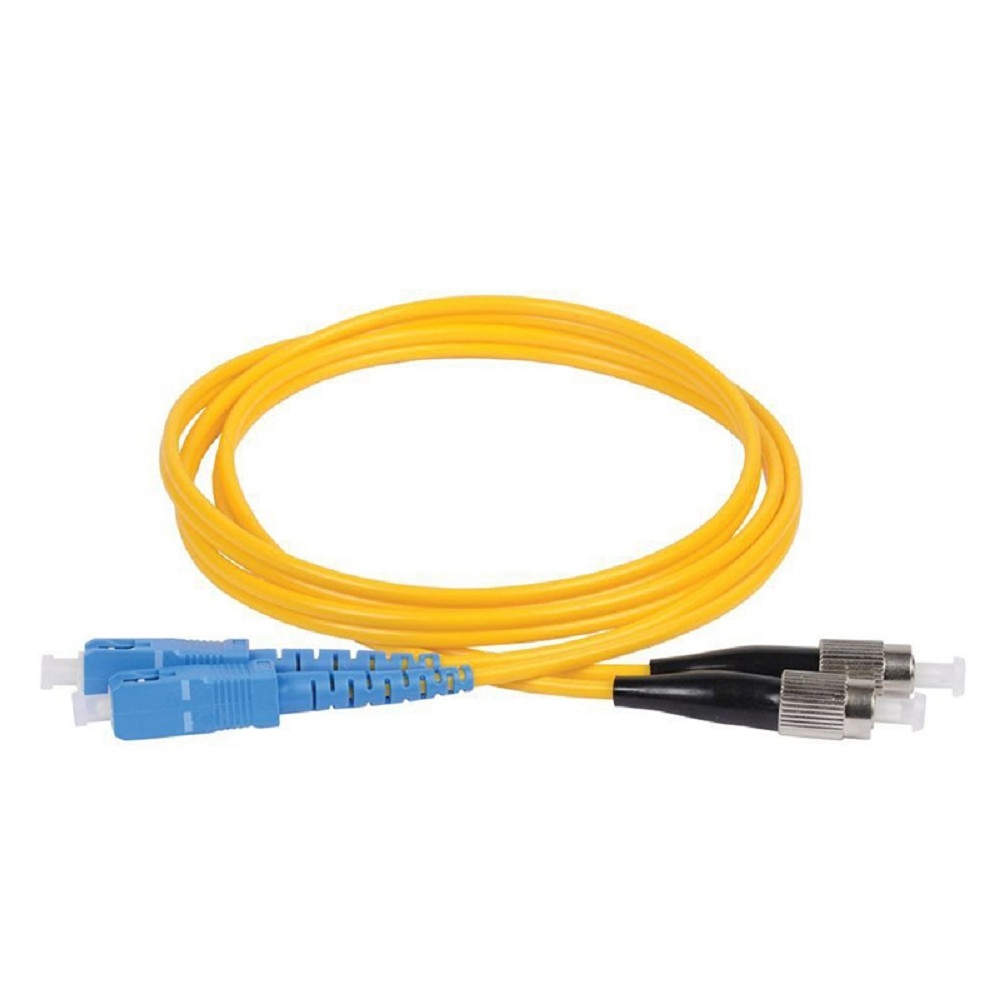 Оптический патч-корд REXANT (SM), 9/125 (OS2), SC/UPC-FC/UPC, (Duplex), 3 мм,  LSZH,  10  м 50-2857-2