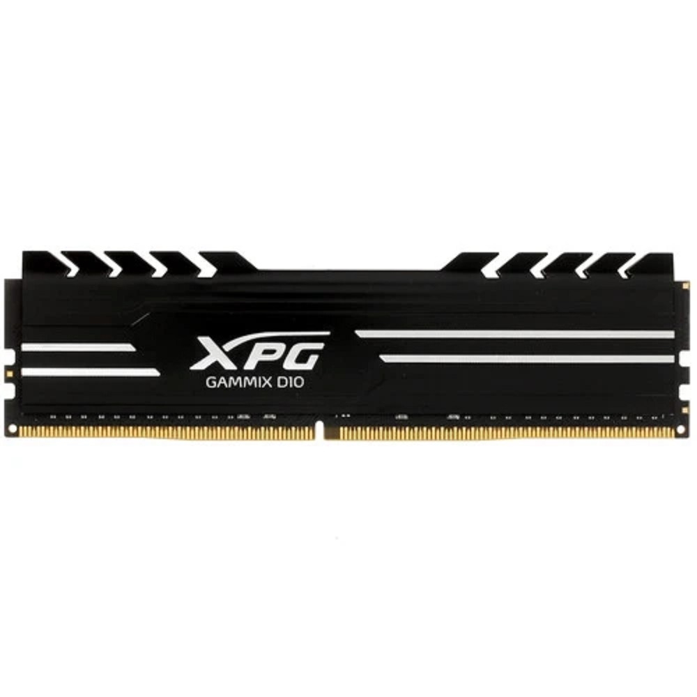 Модуль памяти ADATA XPG GAMMIX D10 Black Gaming Memory AX4U32008G16A-SB10 8GB DDR4 3200 DIMM Non-ECC, CL16, 1.35V, Heat Shield, RTL, (930835)