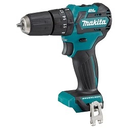 Makita HP332DWME Дрель ак(уд) б\щет,{10.8В,2х4Ач Li-ion(слайдер),БЗП-10мм,0-450\1500об\м,35\21Нм,1.1кг,чем}