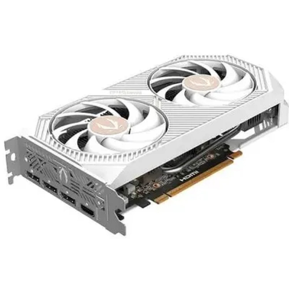 Видеокарта ZOTAC GAMING GeForce RTX 5050 TWIN EDGE OC WHITE ED 8Gb DDR6 128 bit 2235/2602 MHz  3*DP/HDMI  2*FAN (ZT-B50500Q-10M) RTL