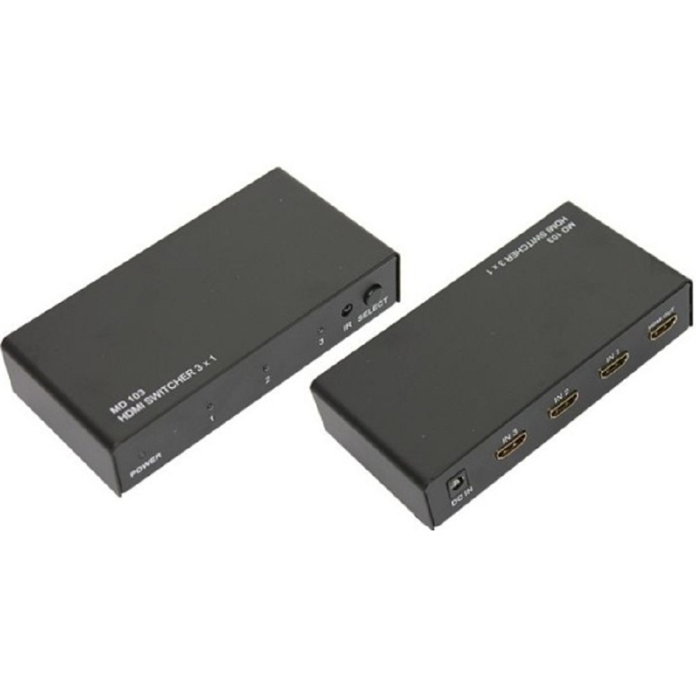 Rexant (17-6911) Переключатель HDMI 3 х 1, металл