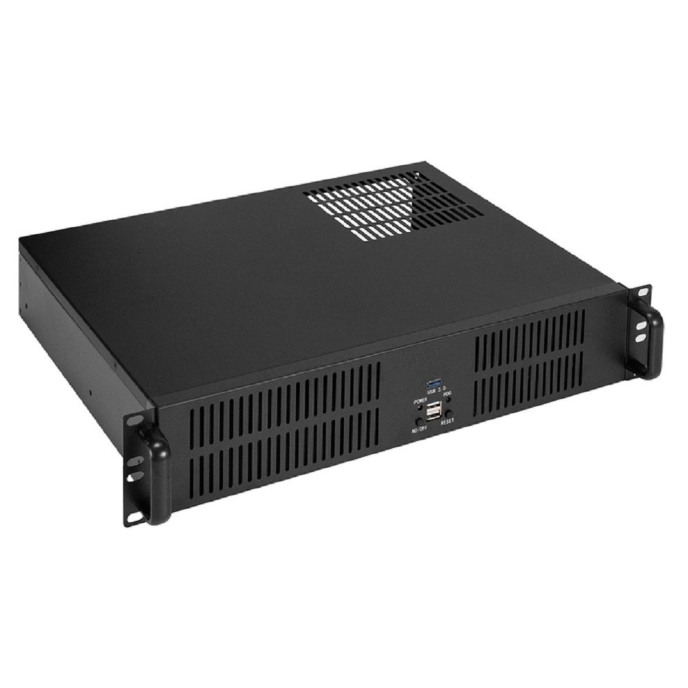 Exegate EX299968RUS Серверный корпус ExeGate Pro 2U350-33 <RM 19", высота 2U, глубина 350, БП 500PAS, 2*USB+1* USB3.0>