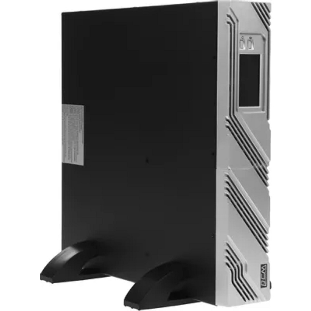 PowerCom Smart King RT SRT-1000A LCD ИБП {Line-Interactive, 1000VA / 900W, Rack/Tower, IEC, Serial+USB, SmartSlot, подкл. доп. батарей} (1157673)