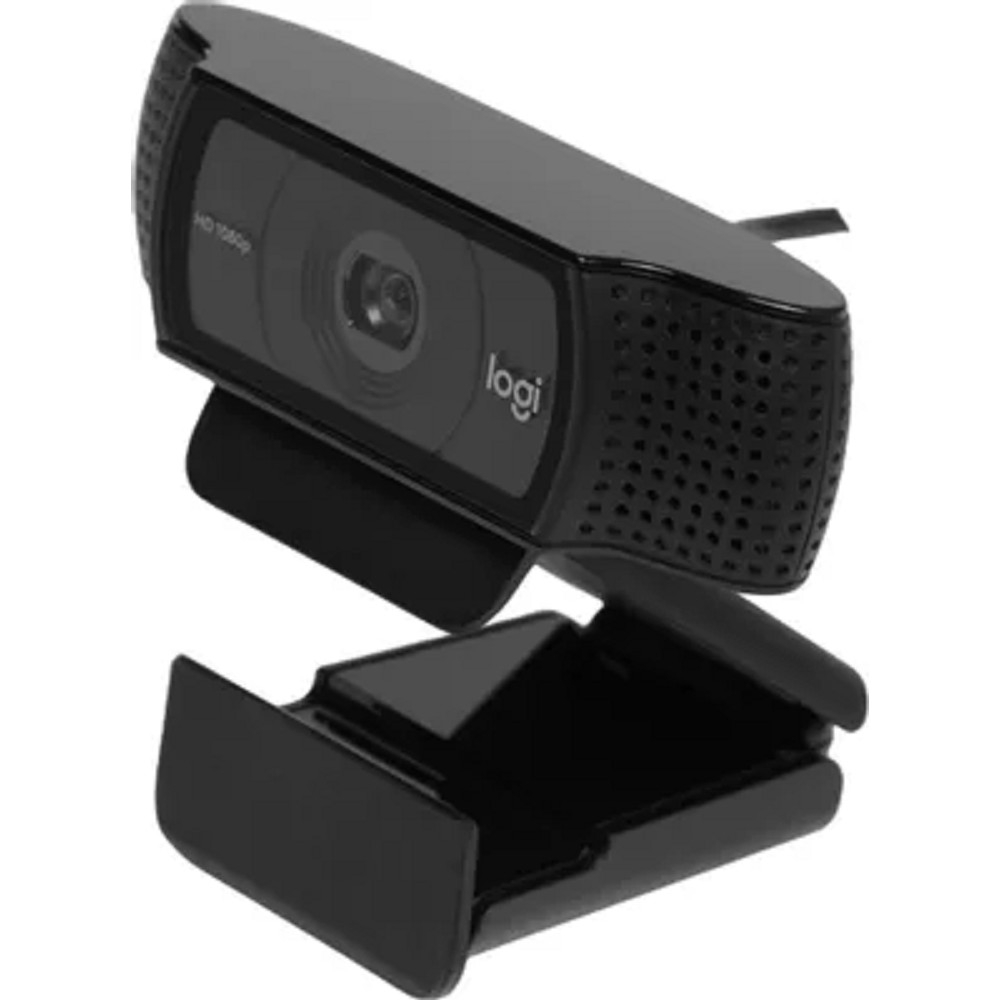 960-000998 Logitech HD Pro Webcam C920 { USB 2.0, 1920*1080, 2Mpix foto, Mic, Black}