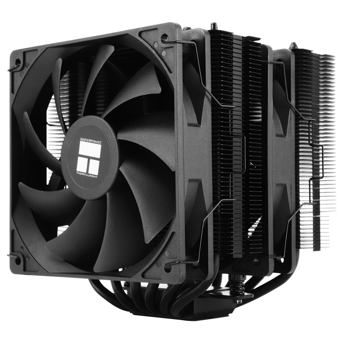 Thermalright Кулер Peerless Assassin 120 SE Black LGA115X/1200/1700/1851 (Dual Tower, 2x120mm PWM Fan, медное основание, 6 тепл. трубок 6мм) / TRPA120SEB