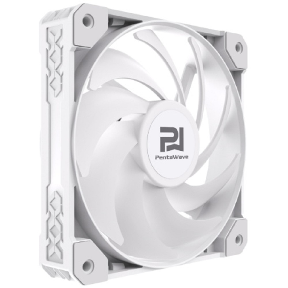 Вентилятор PentaWave PF-S12W PWM / 120mm 4 pin Magnetic Hydraulic 500-2000rpm 68CFM 29.2dBA/ White