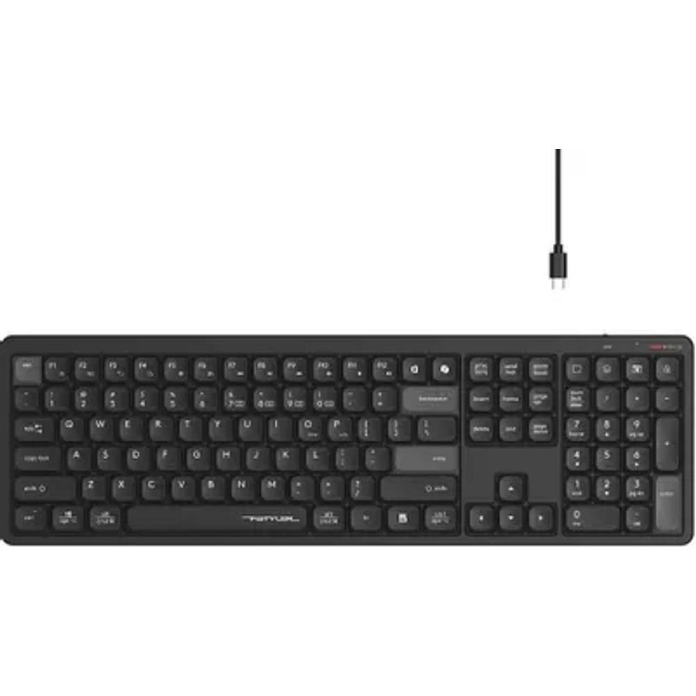Клавиатура беспроводная A4Tech Fstyler FBX55C black (USB, BT/Radio, slim, Multimedia) (FBX55C)