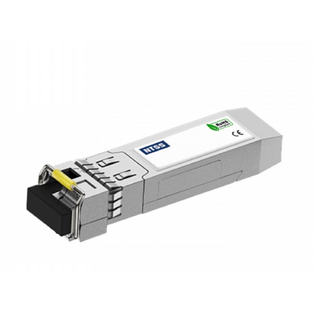 NTSS Модуль NTSS SFP, 1,25Гбит/с, разъём LC, рабочая длина волны 1550/1490нм, SM, WDM, дальность до 80км, ОБ 24дБ, DDM NTSS-SFP-1.25G-54-80LD