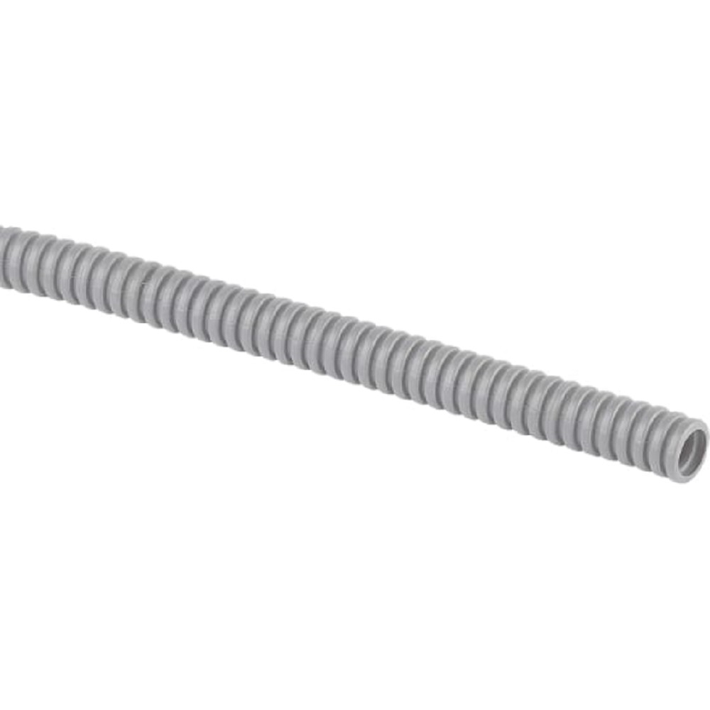 ЭРА Б0061044 Труба гофрированная ПВХ GOFR-16-100-PVC-SIMPLE серая 16мм с зондом 100м