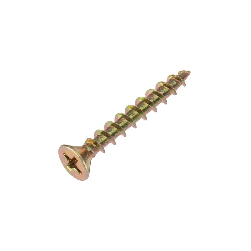 Rexant KR-01-3721-008 Саморез оконный KRANZ острый, 4.1х30, желтый цинк, короб (500 шт./уп.)