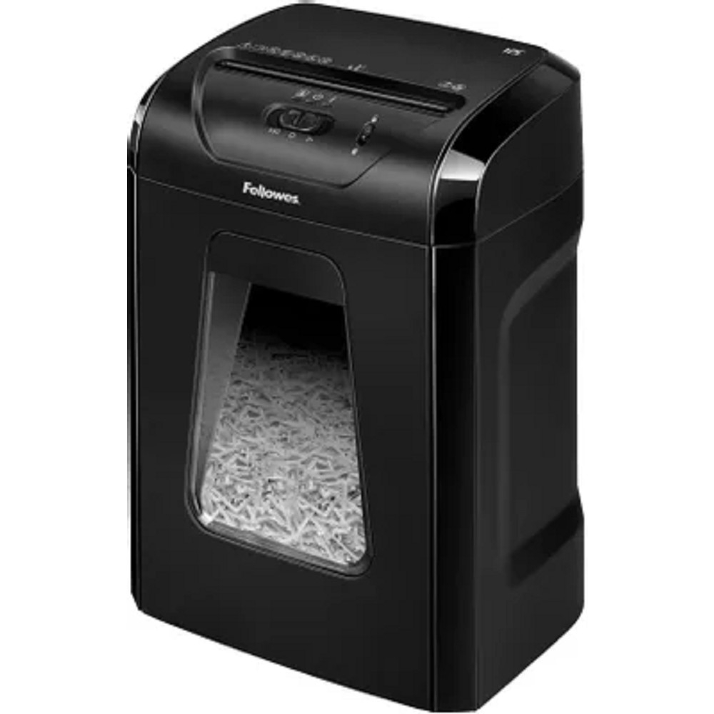 Fellowes Шредер PowerShred 12C FS-7120101 {DIN P-4, 4х40мм, 12лст., 18лтр.,Safety Lock}
