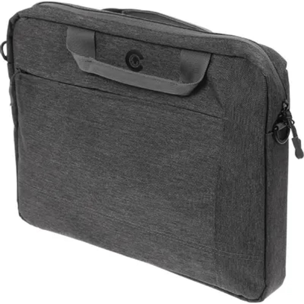 Сумка Continent  CC-211 Grey (полиэстр, серый  15,6'')