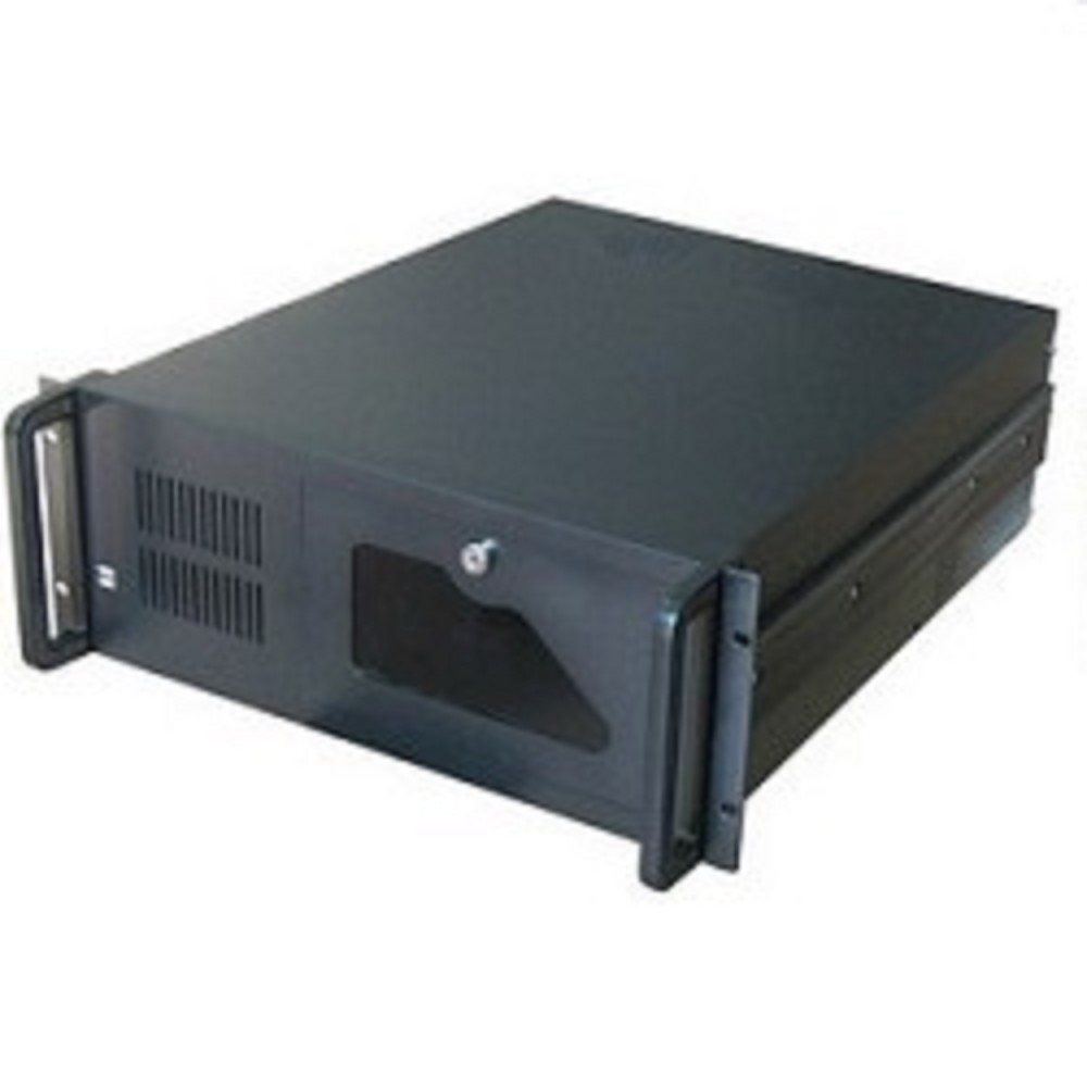 Корпус Procase B430-B-0 черный 4U глубина 450мм, внешн 3x5.25, внутр 8xHDD, MB 12"x9.6",без Б/П PS2