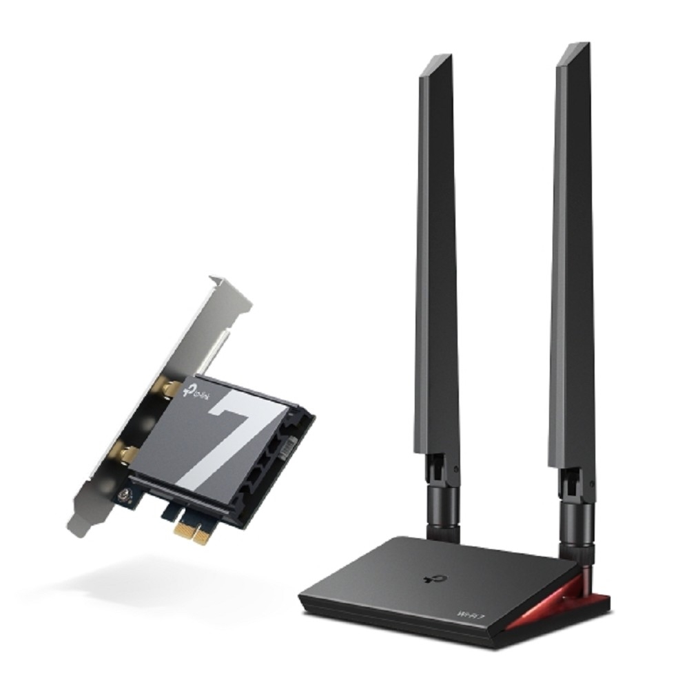 TP-Link Archer TBE550E BE9300 Трехдиапазонный беспроводной PCI Express-адаптер Wi-Fi 7  с  поддержкой  Bluetooth 5.4