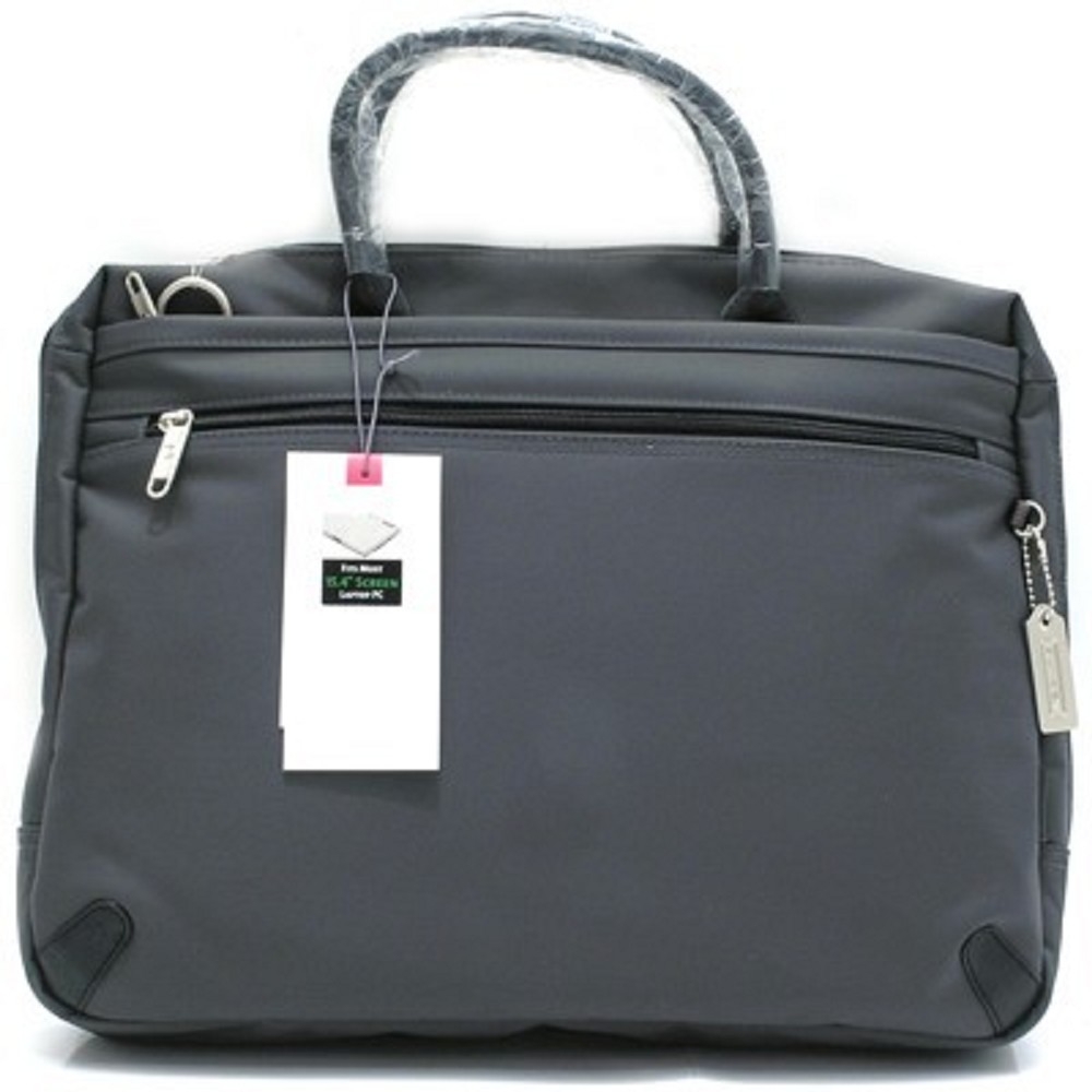 Сумка SUMDEX  NON-913GY/GR  { нейлон,серая,до 15,6"}