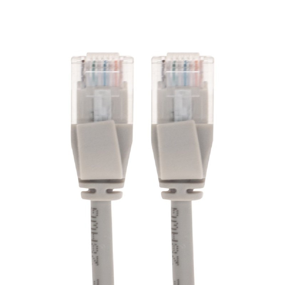 Rexant (02-0380-2) Патч-корд U/UTP, CAT 6A (10G), RJ45-RJ45, 28AWG, LSZH, серый, 2м