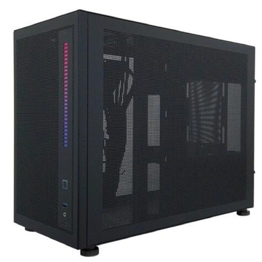 Корпус для ПК 1STPLAYER - MIKU Mi6, 1х2.5", 1х3.5"ext, 1xUSB3.0, Mini Tower, без БП, цвет чёрный, Mi6-BK
