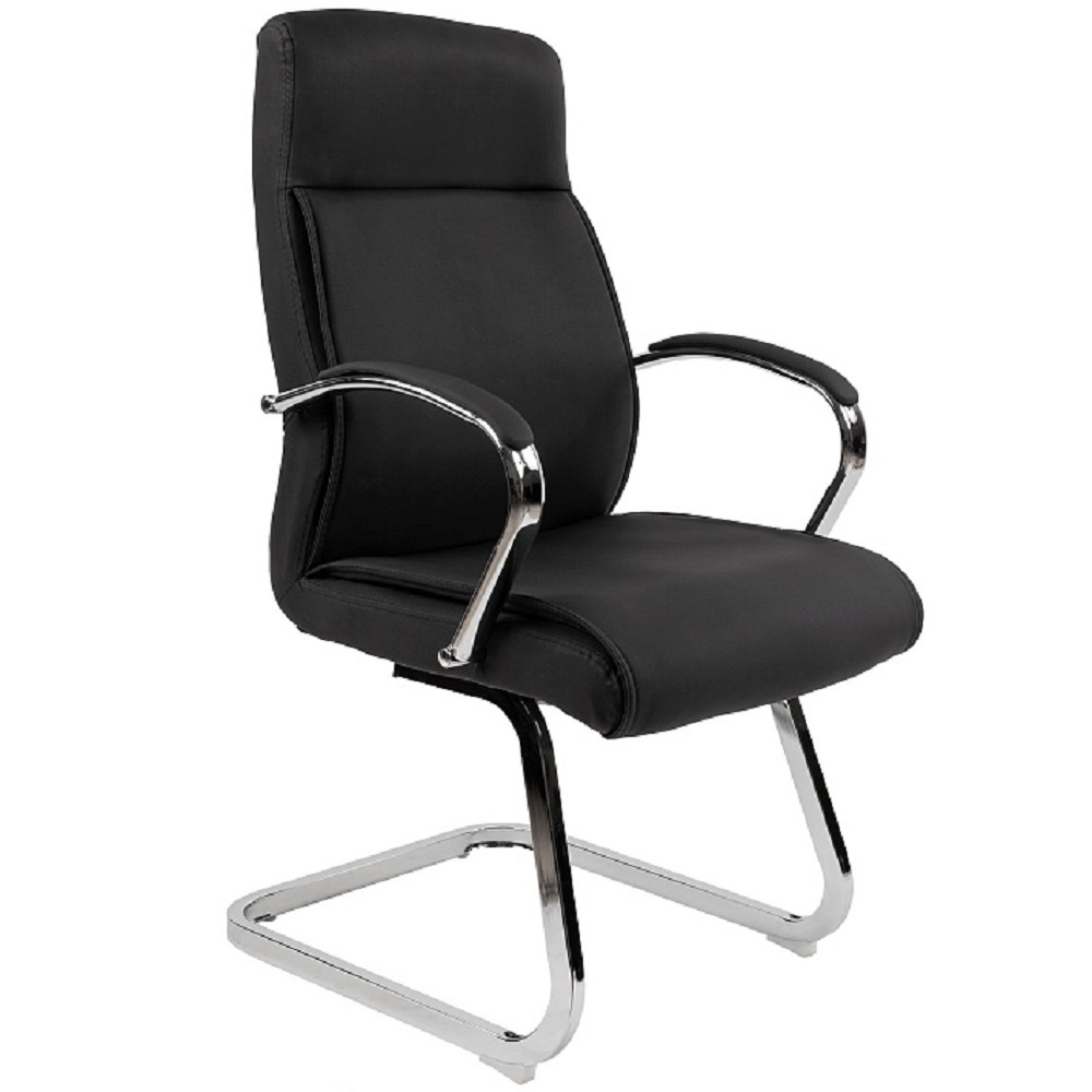 Офисное кресло Chairman CH853 экокожа, черный (7146005)