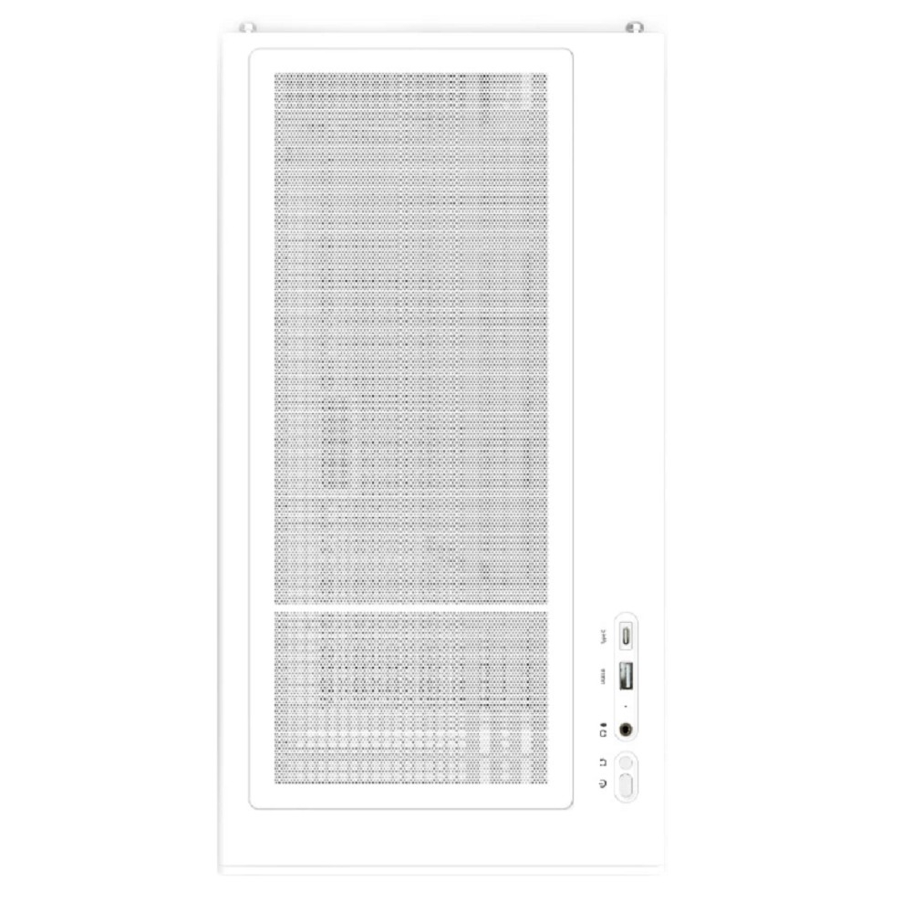 Корпус Zalman P10 White Mini Tower (Micro ATX/mini-ITX, без БП, Steel, Plastic , Tempered Glass, 1x120mm ARGB)