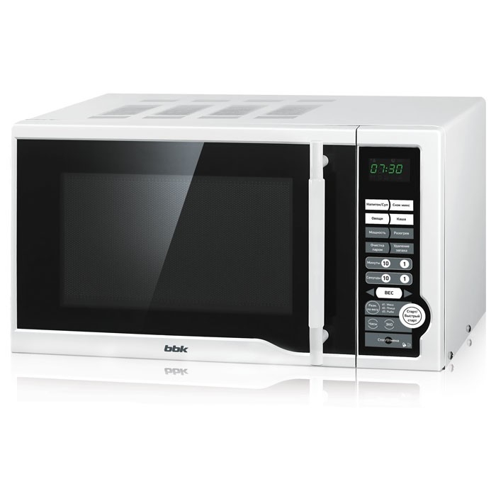 BBK 20MWS-770S/W (W) Микроволновая печь, 20 л, 700 Вт, белый