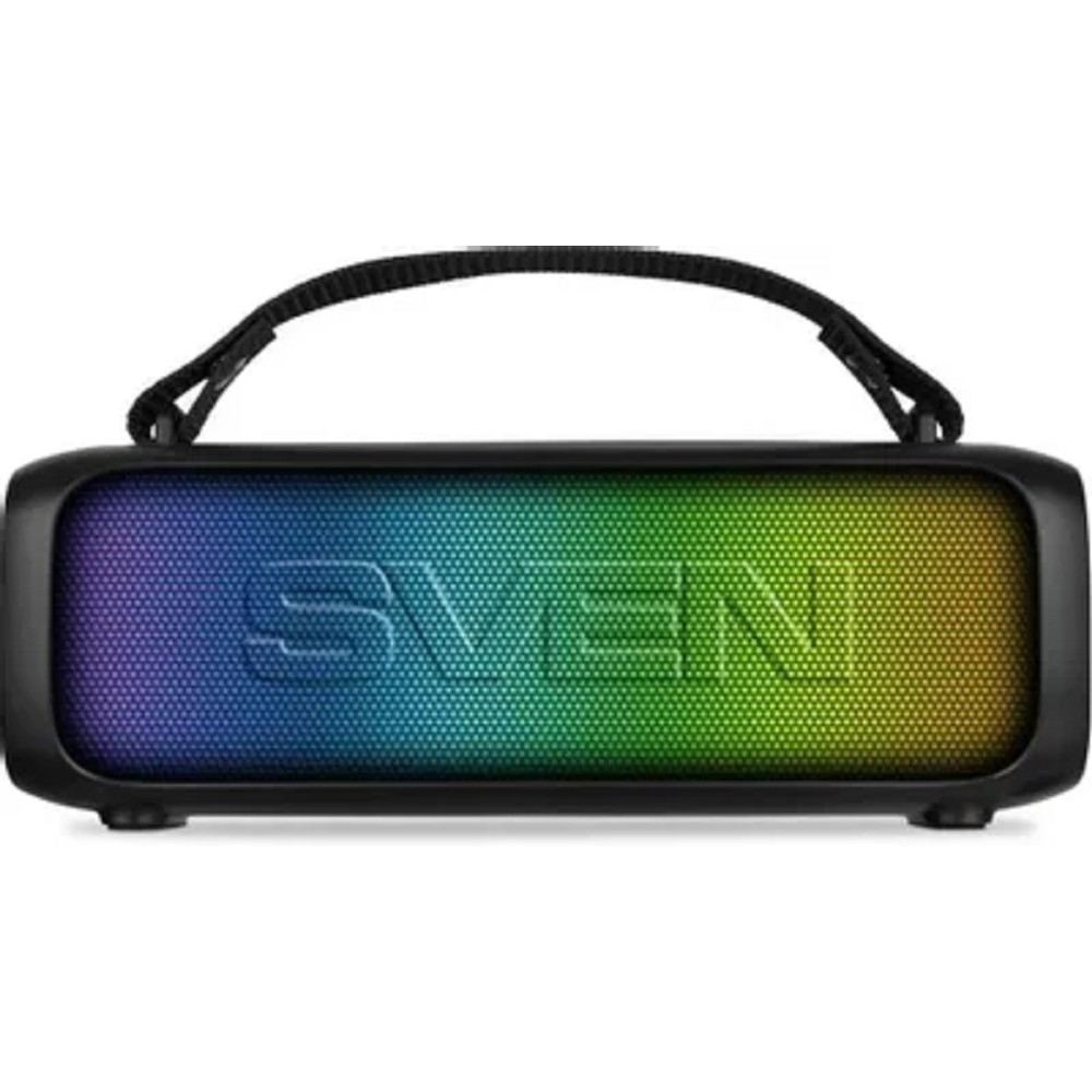 SVEN PS-235, черный (12 Вт, TWS, Bluetooth, FM, USB, 1500мА*ч)