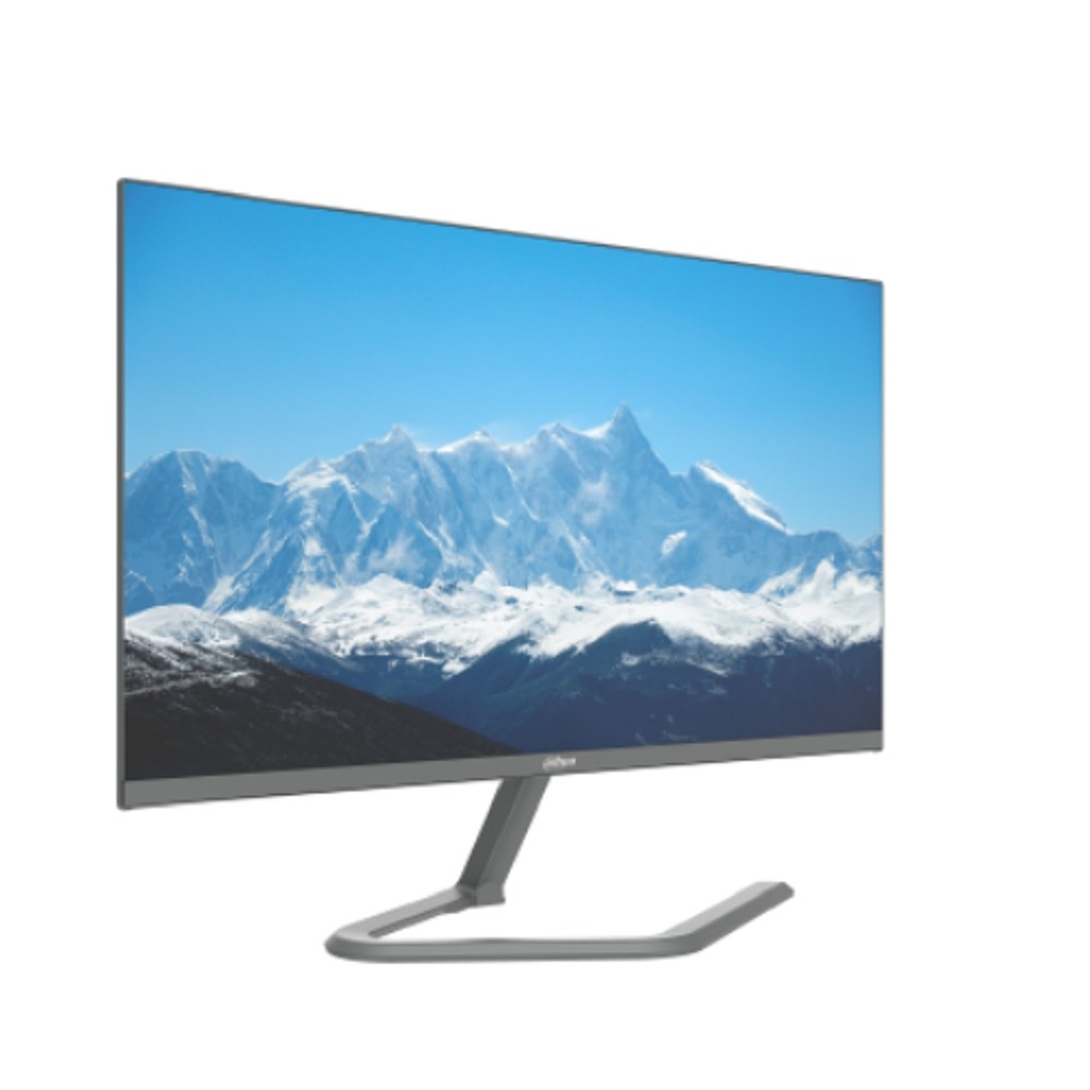 DAHUA DHI-LM24-C201P 23.8" FHD(1920x1080); IPS; ELED подсветка; 250 кд/м2; Контраст 1000:1; 100Гц; время отклика 5 мс; VGAx1, HDMIx1; Аудио выход x1