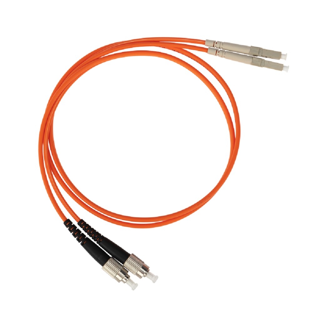 Rexant (50-3267) Патч-корд оптический переходной (MM), 50/125 (OM2), LC/UPC-FC/UPC, (Duplex), LSZH, 1м