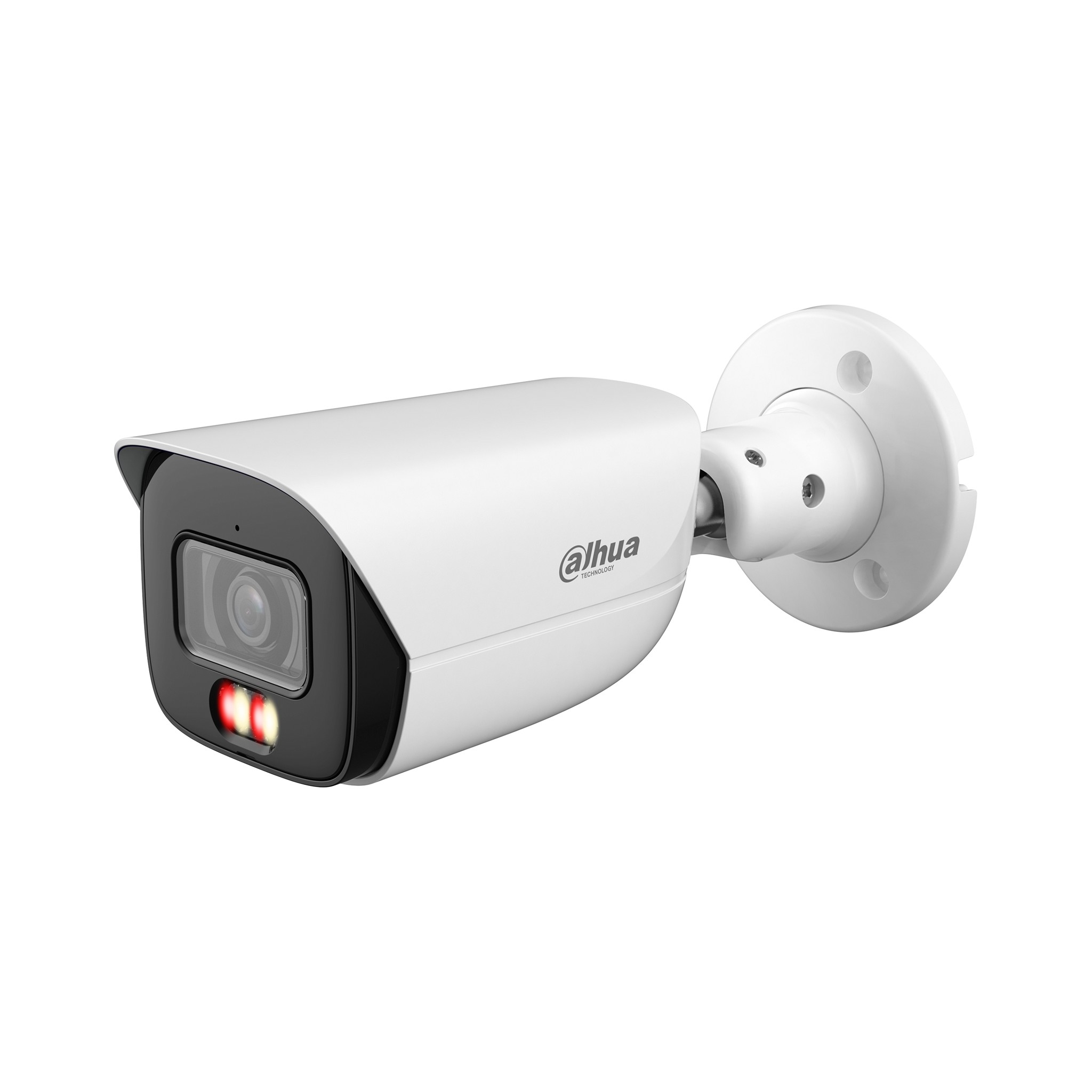 DAHUA DH-IPC-HFW3249EP-AS-IL-0360B Уличная цилиндрическая IP-видеокамера 2Мп, 1/2.9” CMOS, объектив 3.6мм, видеоаналитика, микрофон, ИК 50м, LED 50м, IP67, металл