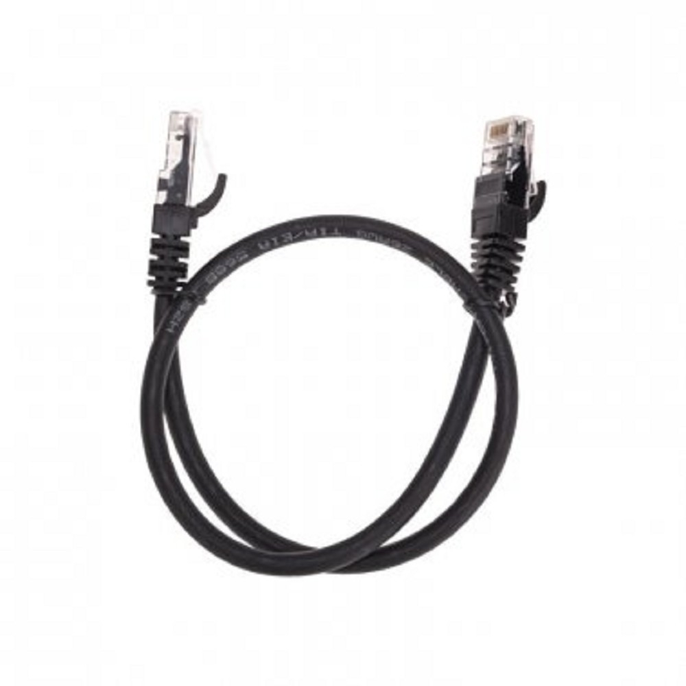 Патч-корд U/UTP Rexant cat.6, RJ45-RJ45, неэкранированный, 26AWG, LSZH, черный, 0.5 м