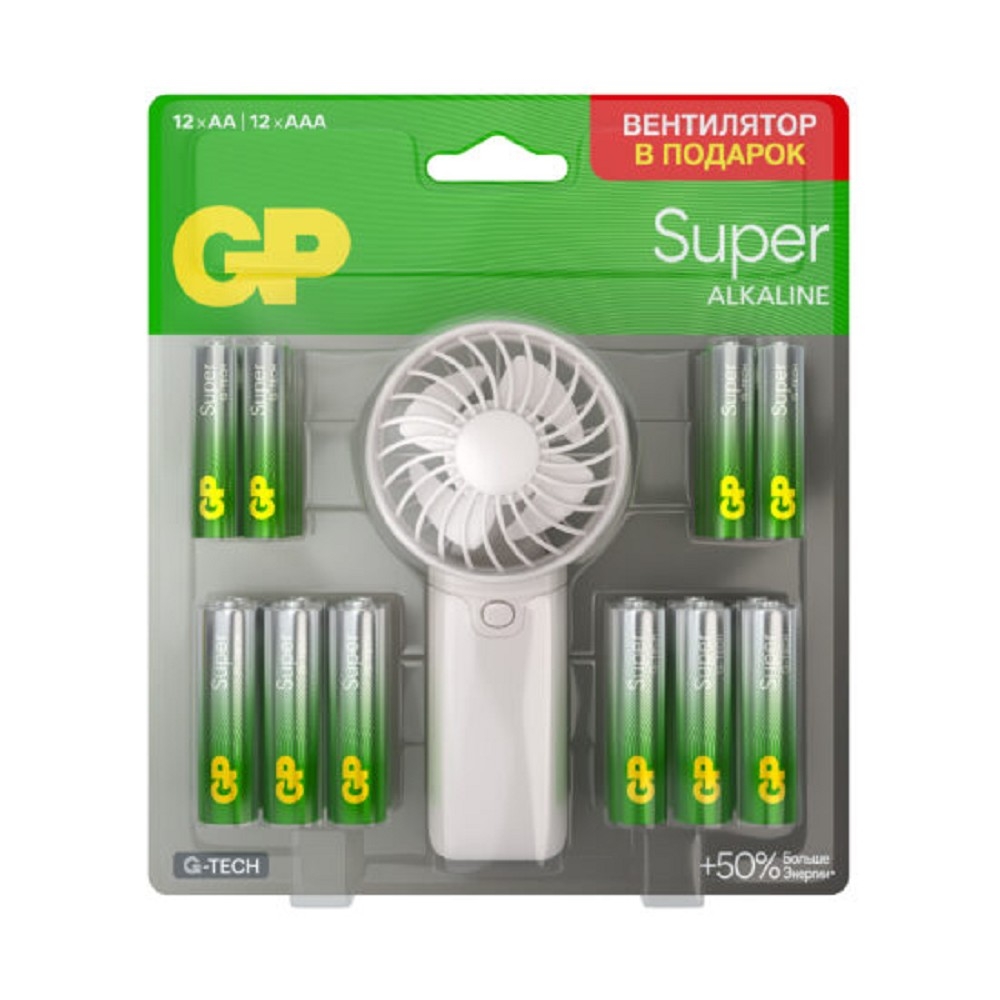 GP Super AAA (LR03/FR03), AA (LR6/ER14505/FR6/R6P) [4891199234866]