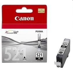 Canon CLI-521Bk 2933B004 ( 2933B001 ) Картридж для Canon Pixma iP3600, 4600, MP540 ,MP620, MP630, MP980, Черный, 9 мл.